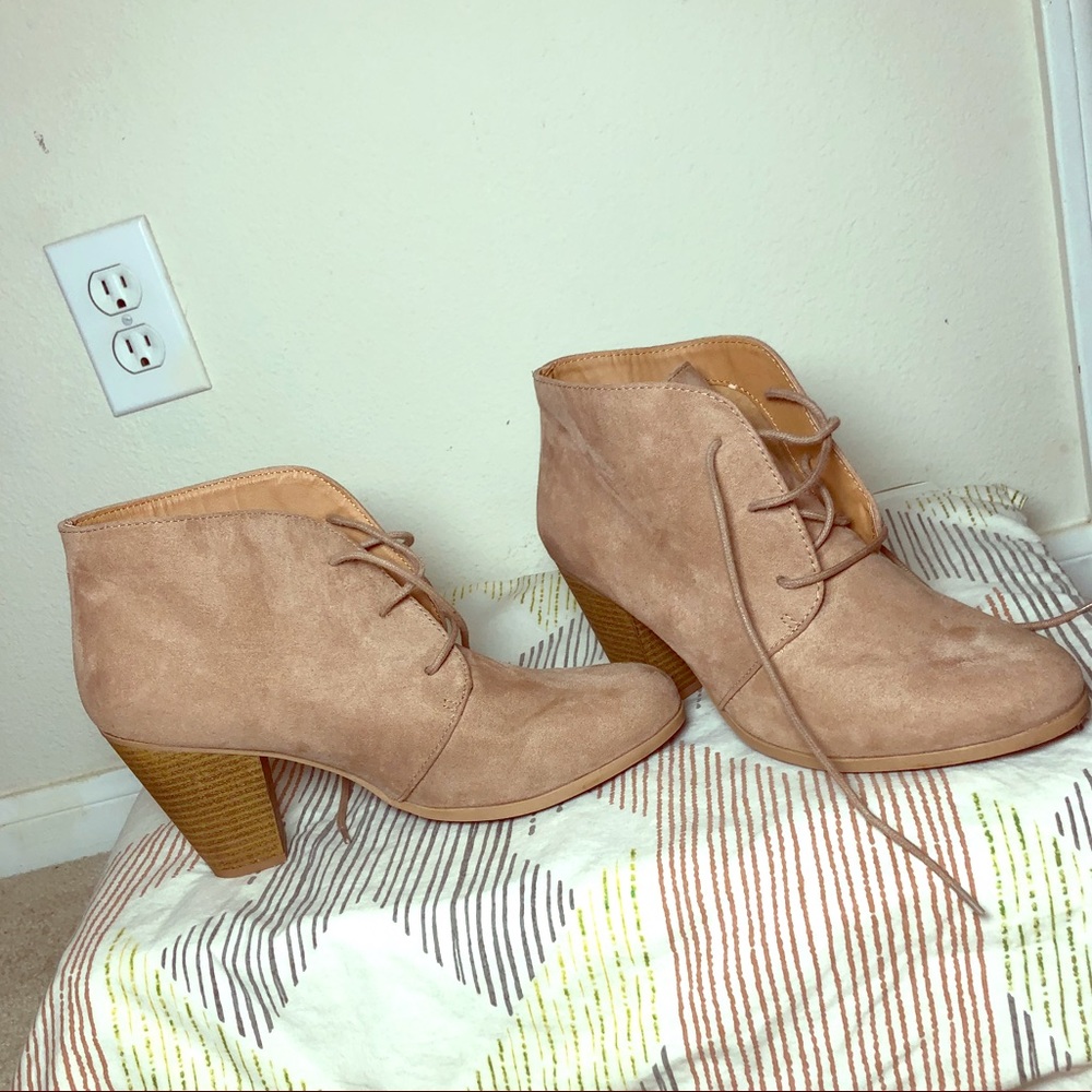 Maurices Blush Booties
